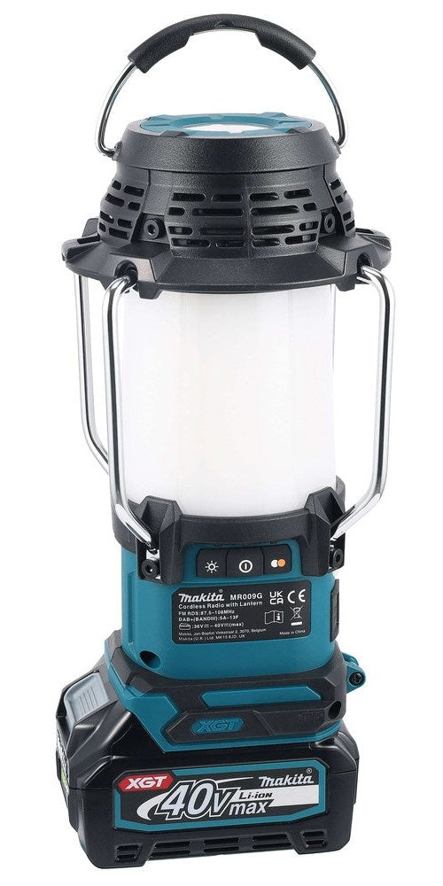 Makita Radio MR009GZ 12/14.4/18/40V with lamp afbeelding 4