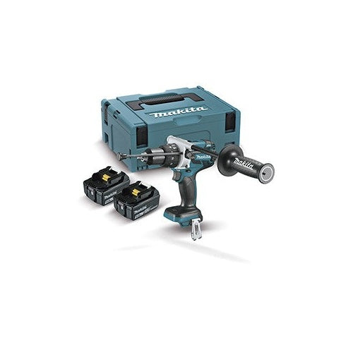 Makita DHP458RTJ drill 2000 RPM Black  Blue afbeelding 2