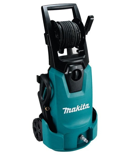Makita HW1300 pressure washer Upright Electric 420 l/h 1800 W Black  Blue afbeelding 1