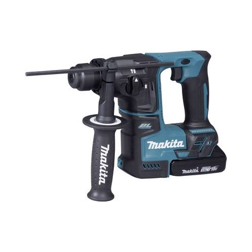Makita DHR171RAJ - Bohrhammer - schnurlos - SDS-plus - 1.2 Joules - 2 Akkus - 18 V afbeelding 1