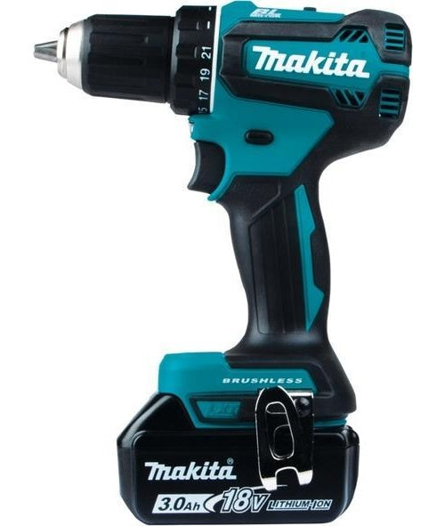 Makita DDF485RFJ Bohrmaschine Ohne Schlüssel 1900 U/min Schwarz - Blau 1,7 kg (DDF485RFJ) afbeelding 1