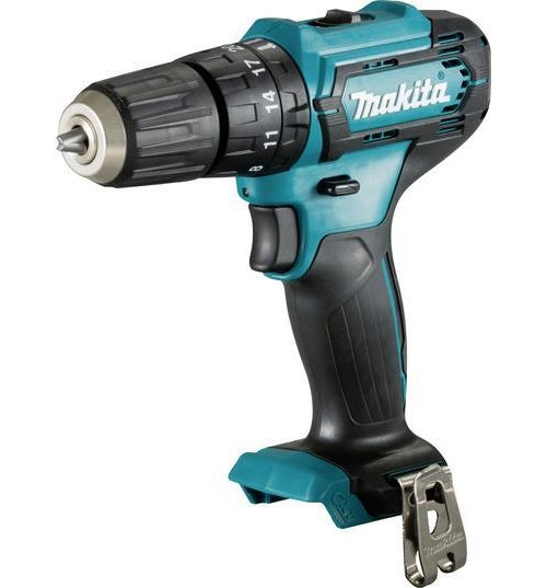 Makita HP333DZ - Schlagbohrmaschine/Schraubendrehereinsatz - schnurlos - 2 Geschwindigkeiten - Bohrfutterschlüssel 10 mm - 30 N·m - ohne Batterie - 12 V (HP333DZ) afbeelding 1