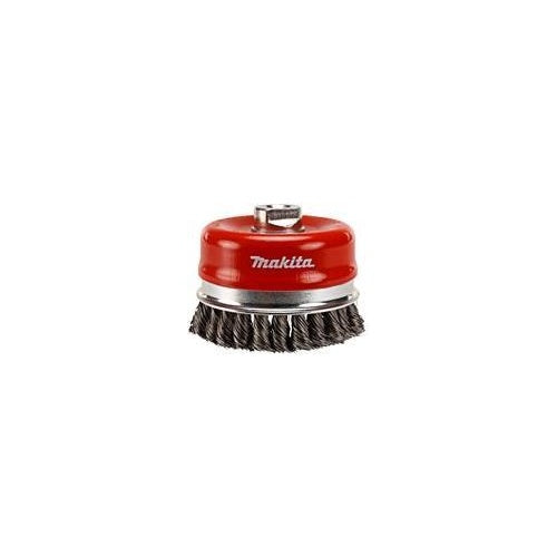 Makita - Drahttopfbürste - für Stahl, Farbe, Gussstahl, Rost, Schweißkanten - 100 mm (P-04472) afbeelding 1