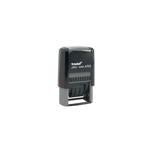 trodat Datumstempel Printy-Dater 66306 41x24mm GEBUCHT gr/sw afbeelding 1
