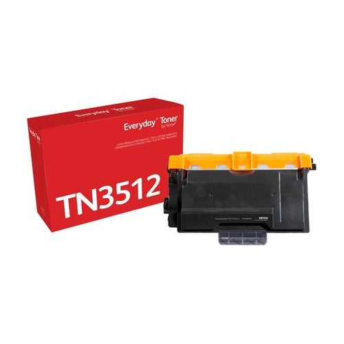 XEROX EVERYDAY BLACK TONER REPLACES BROTHER TN3512 EXTRA HIGH CAPACI (006R05200) afbeelding 1