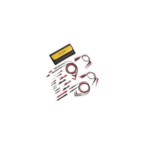 Fluke TL81A - Prüfsonde - Schwarz - Grau - Rot - Gelb - CAT III - 300 V - 10 A - 11 Stück(e) (1277073) afbeelding 1