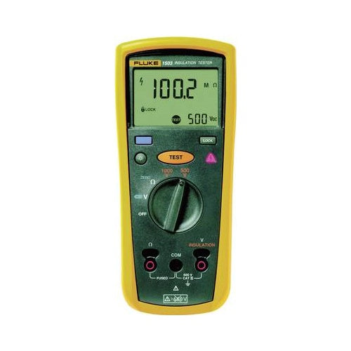 Fluke 1503 - Grau - Gelb - 600 V - 1 µF - 0,01 - 2000 MO - 20% - 0,5 s (2427883) afbeelding 1