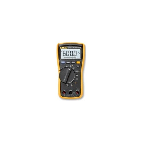 Kompaktes Echteffektiv-Messgerät für Außendiensttechniker. Das Fluke 115 ist die Lösung für eine breite Vielzahl elektrischer und elektronischer Messaufgaben. (FLUKE 115) afbeelding 1