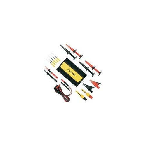 Fluke TLK-225-1 Sicherheits-Messleitungs-Set [Lamellenstecker 4 mm - Lamellenstecker 4 mm] 1.50 m Schwarz, Rot 1 St. (3971252-225) afbeelding 1