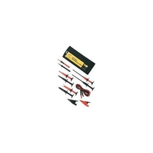 Fluke TLK282-1 Sicherheits-Messleitungs-Set [Lamellenstecker 4 mm - Lamellenstecker 4 mm] 1.50 m Schwarz, Rot 1 St. (3971252-282) afbeelding 1