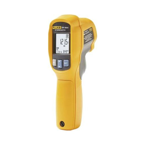 Fluke 64 Max - F,°C - -30 - 600 °C - Schwarz - Gelb - -22 - 1112 °F - 500 ms - 8 - 14 µm (4856105) afbeelding 1