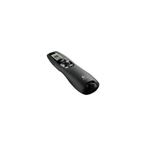 Logitech R800 PRO - 2.4 GHz - 30 m - AAA - USB - Schwarz - Microsoft Windows XP/Windows Vista/Windows 7 (910-001350) afbeelding 1