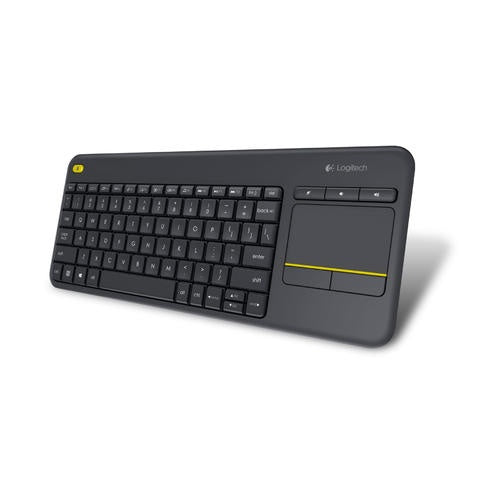 Logitech K400 Plus Tastatur RF Wireless QWERTY Schwarz (920-007119) afbeelding 4