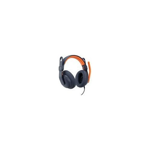 Logitech Zone Learn Over-Ear Wired Headset for Learners, USB-A - Kopfhörer mit Mikrofon - On-Ear - Ersatz - kabelgebunden - USB-C afbeelding 1