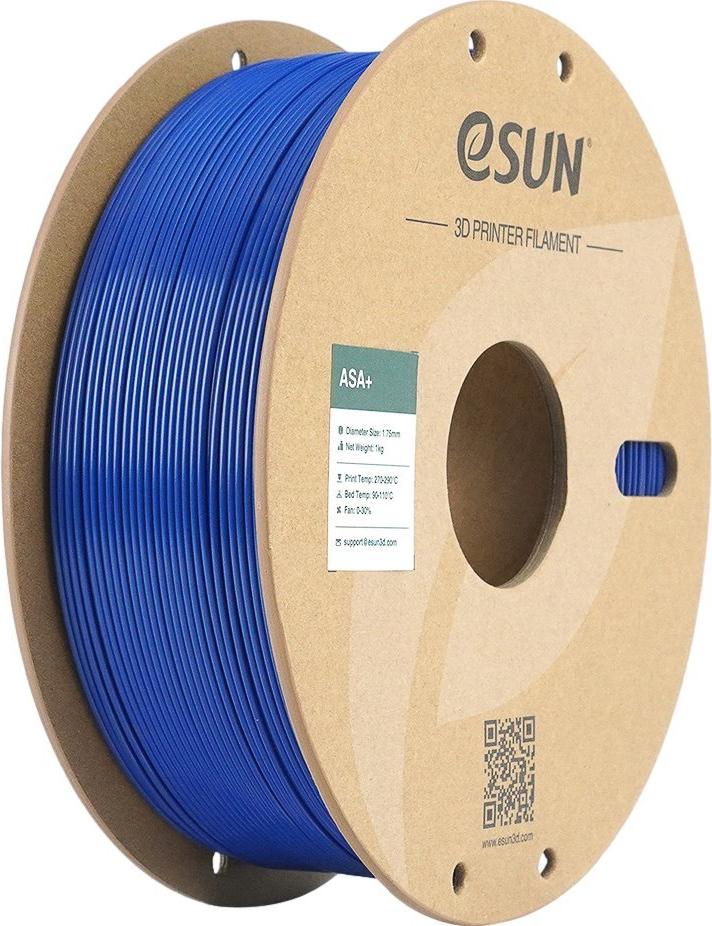 eSUN ASA+ 1.75 mm Blue 1 kg Filament (ASA+P175U1)