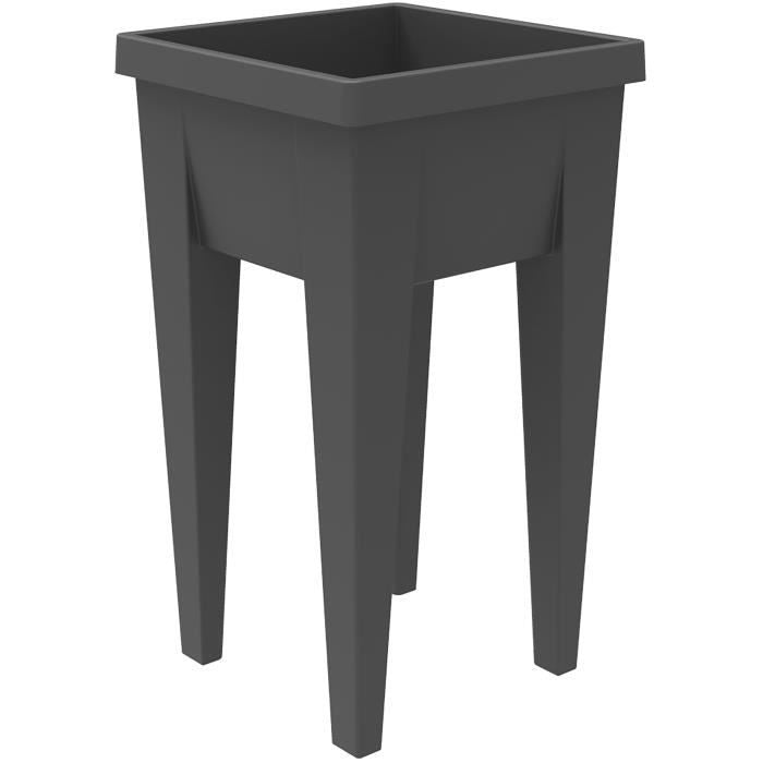 EDA Raised Garden Bed - Veg&Table Aromatic - 23 L - Anthracite Grey