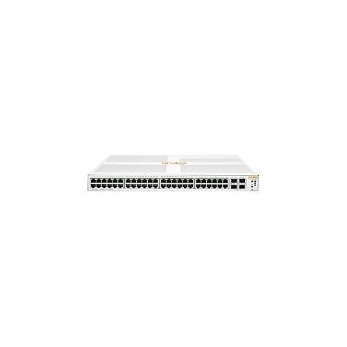 HPE Networking Instant On 1930 48G 4SFP/SFP+ Switch - Switch - L2+ - managed - 48 x 10/100/1000 + 4 x 1 Gigabit / 10 Gigabit SFP+ - an Rack montierbar (JL685A) afbeelding 1