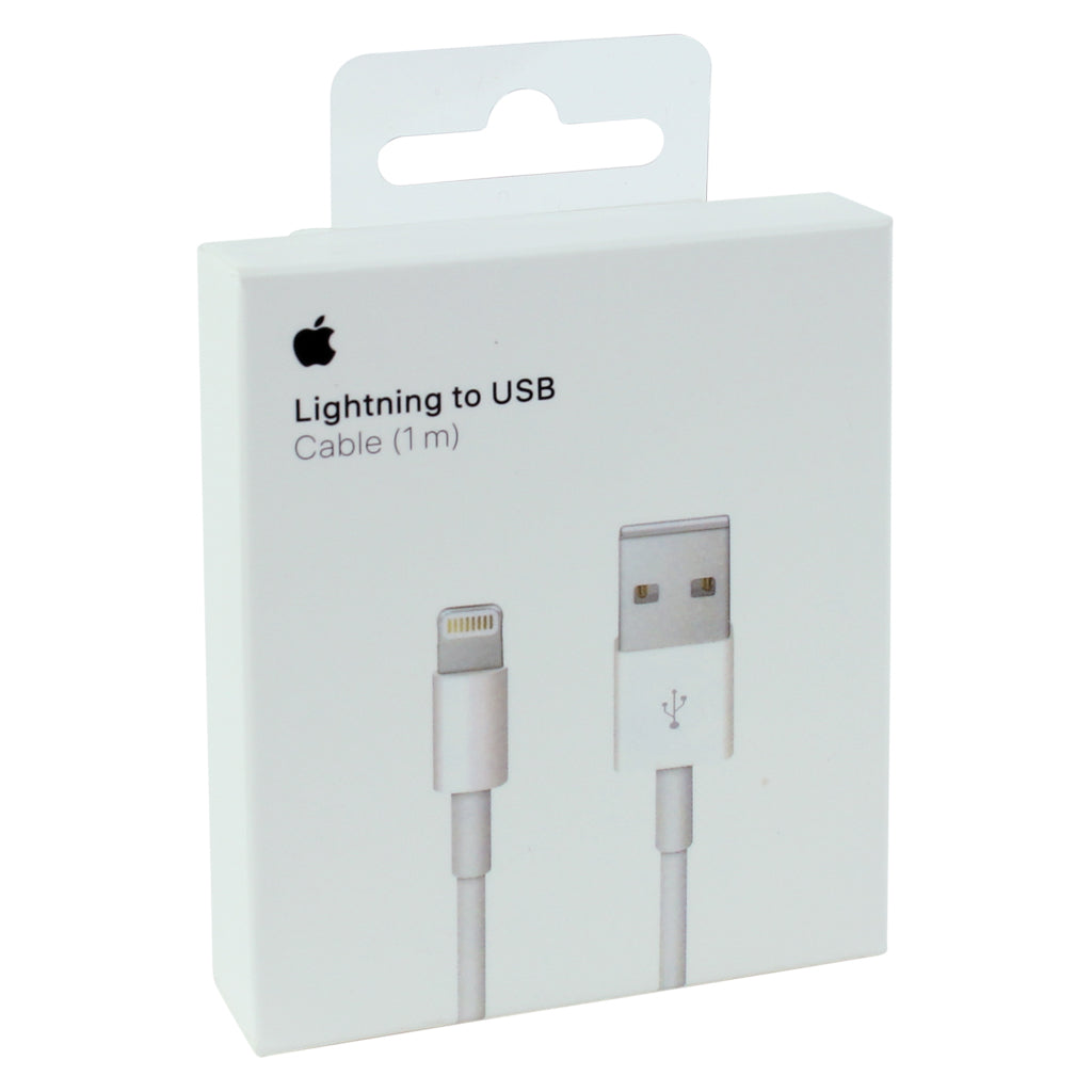 Apple Lightning to USB-A Data Cable 1 m Mxly2 White 1mt