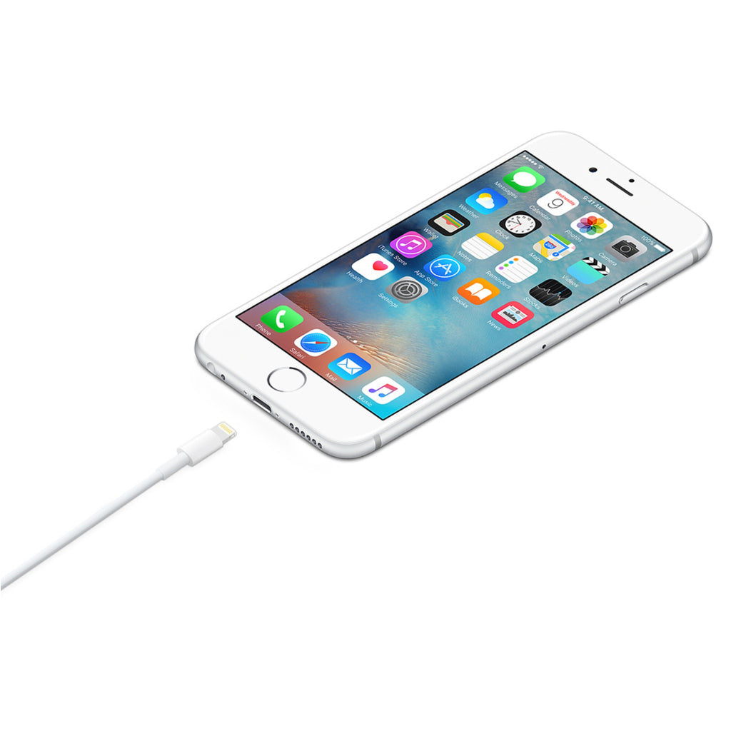 Apple Lightning to USB-A Data Cable 1 m Mxly2 White 1mt