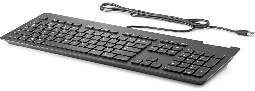HP Business Slim - Tastatur - USB - Tschechisch - Schwarz - für HP 34, Z1 G9, Elite 800 G9, Pro 260 G9, 400 G9, ProOne 440 G9, ZBook Fury 15 G8, 17 G8 (Z9H48AA#AKB) afbeelding 1