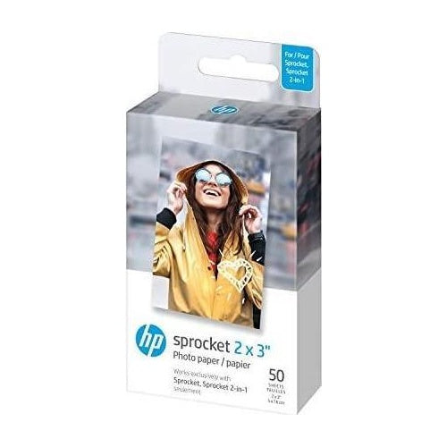 HP ZINK Papier 50 Pack 2x3 (HPIZ2X350) afbeelding 1