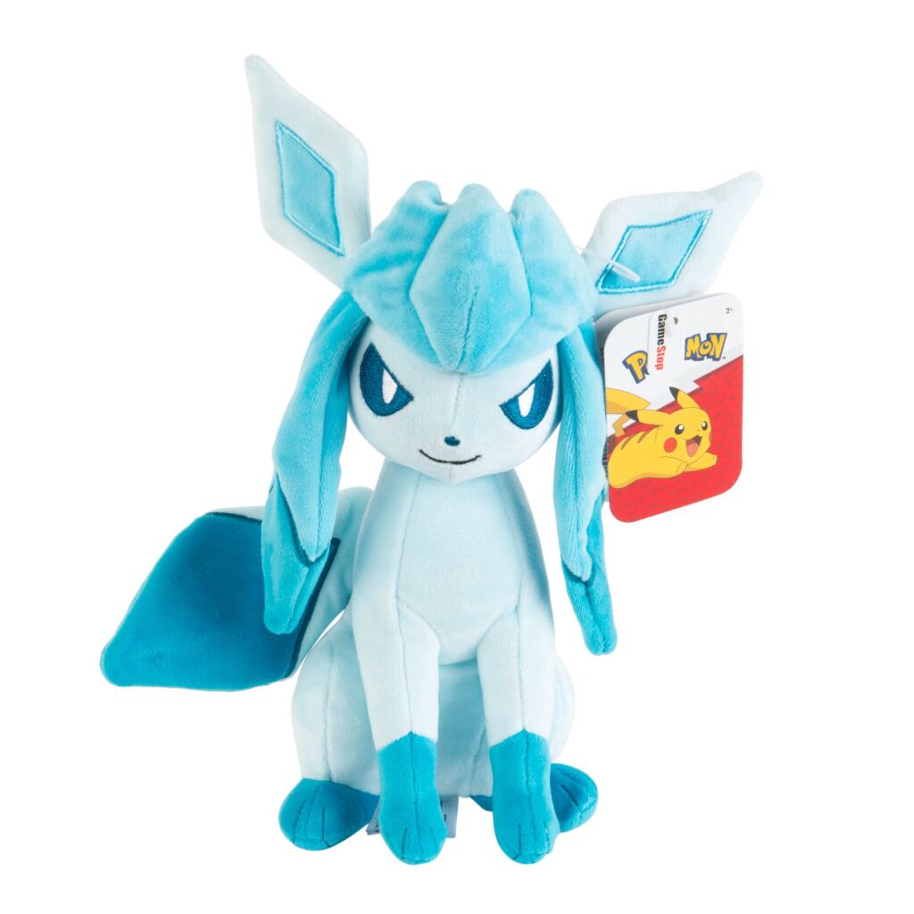 Pokémon Plush Glaceon 20 cm - Official Pokémon Product