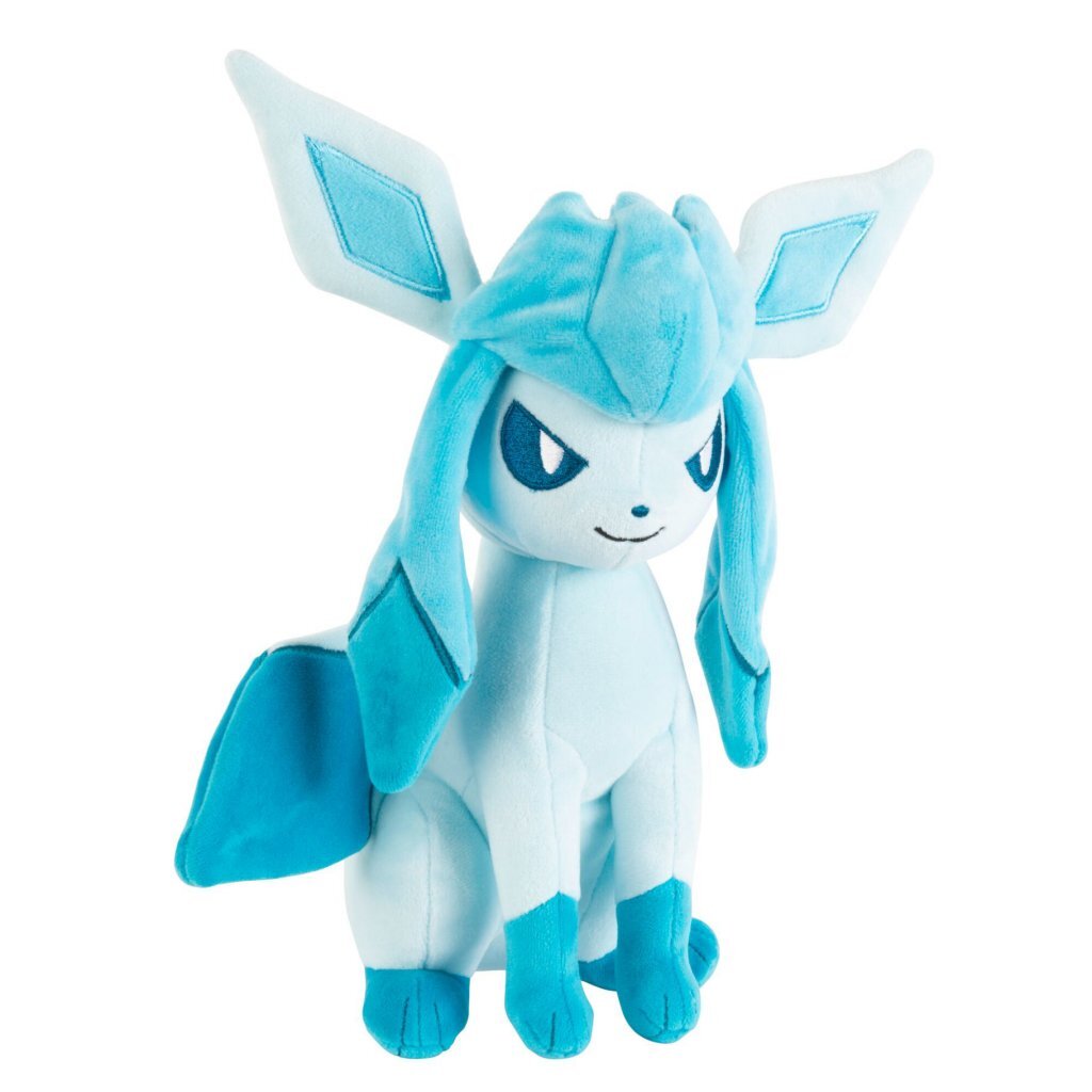 Pokémon Plush Glaceon 20 cm - Official Pokémon Product