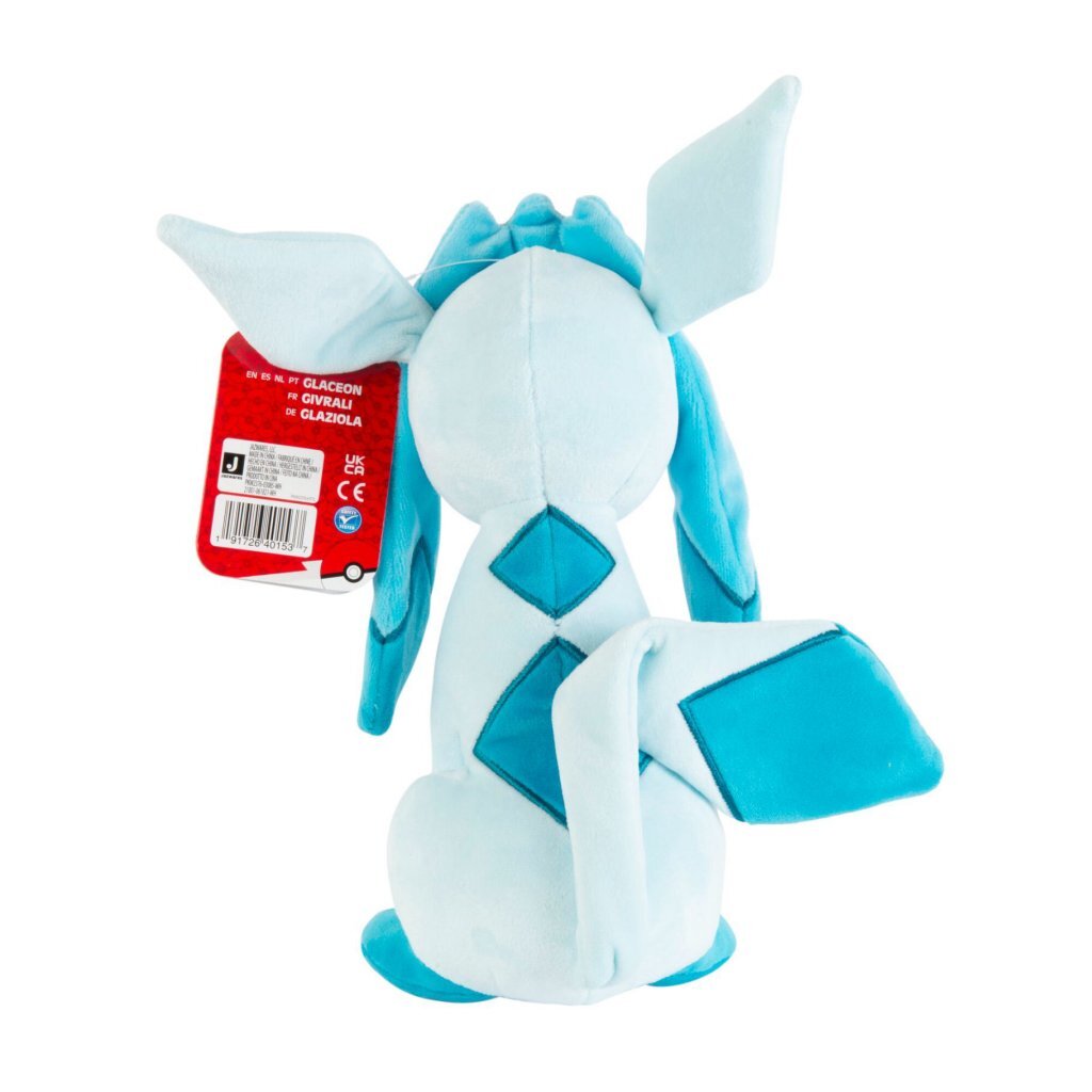 Pokémon Plush Glaceon 20 cm - Official Pokémon Product