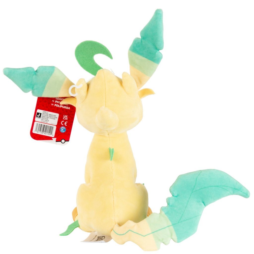 Pokémon Plush Leafeon 20 cm - Official Pokémon Product