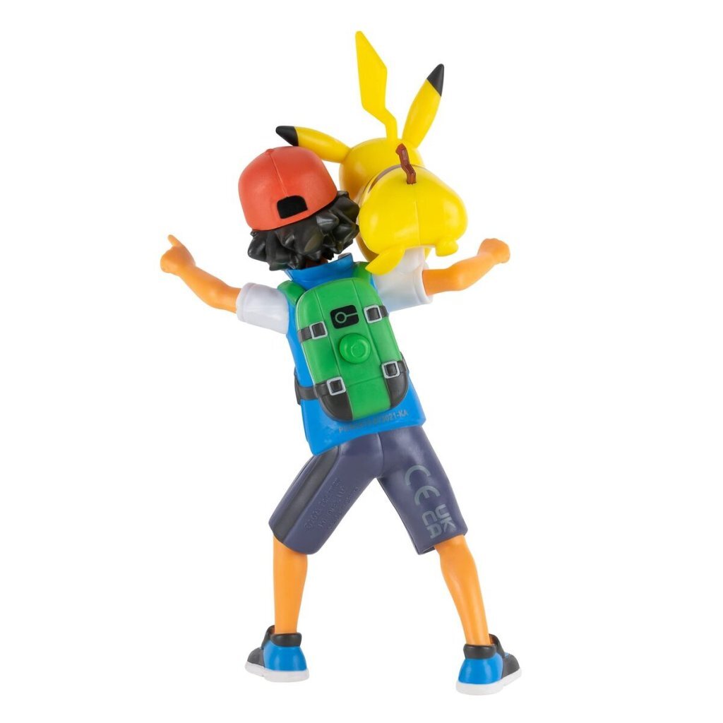 Pokémon Battle Feature Figures Ash and Pikachu Action Figures