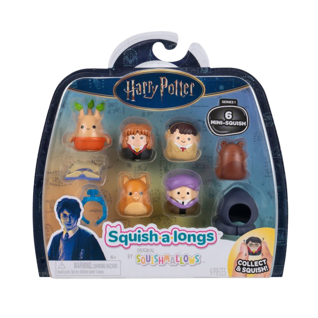Squishmallows Squishalongs Harry Potter 6-Pack - Mini Collectibles