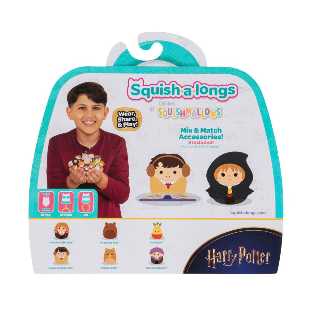 Squishmallows Squishalongs Harry Potter 6-Pack - Mini Collectibles