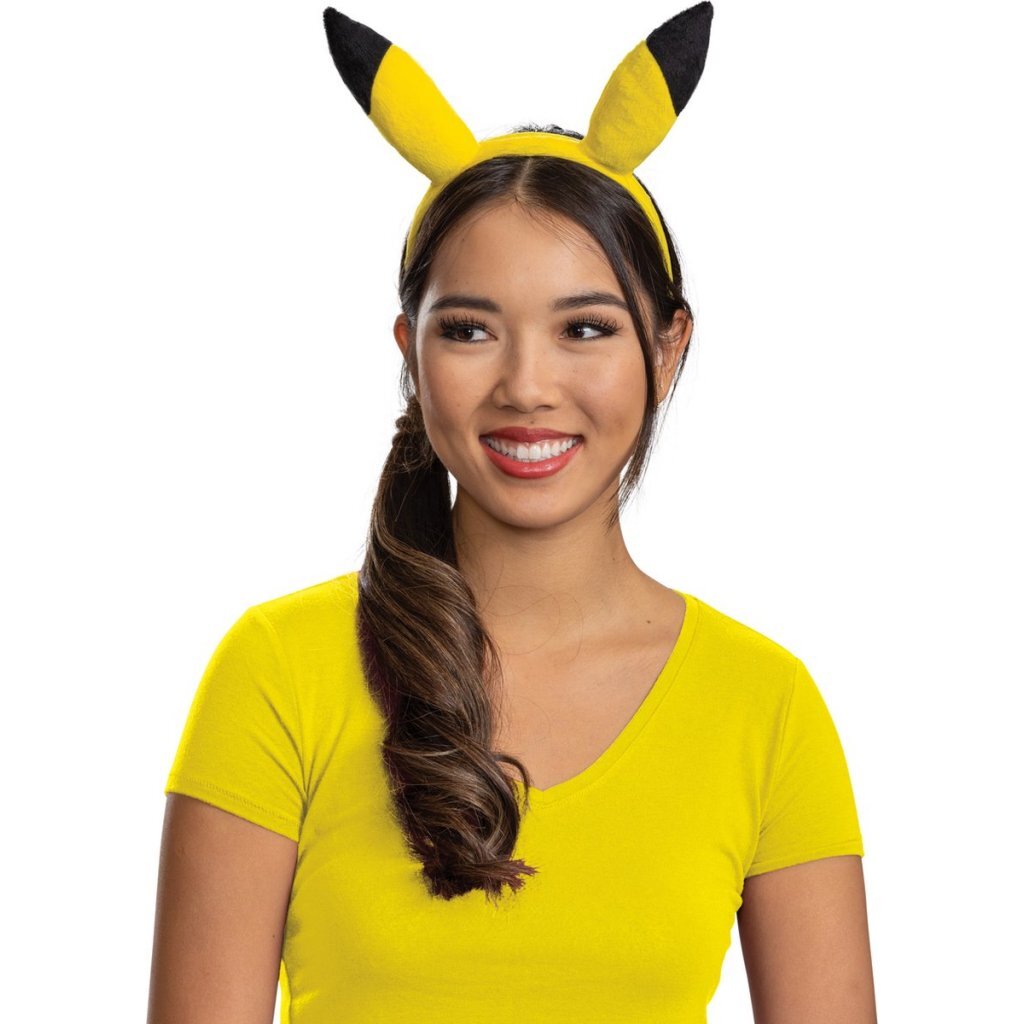 Pokémon Pikachu Ears Official Costume Accessory One Size (8+)