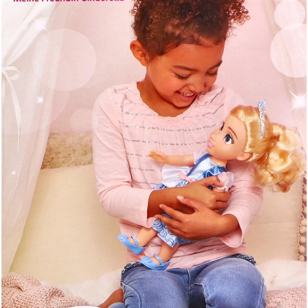 Disney Princess Cinderella Doll 38 cm - Suitable for Ages 3+
