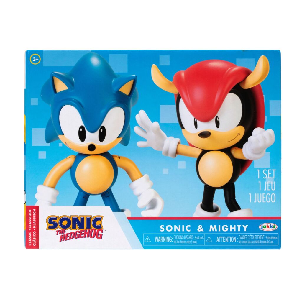 Jakks Pacific Sonic The Hedgehog Figures Sonic & Mighty 10 cm