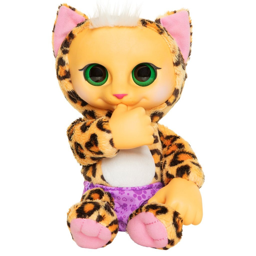 Jakks Animal Babies Leopard with Sound - Interactive Toy for Kids