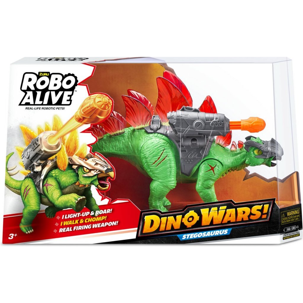 Zuru Robo Alive Stegosaurus + Light and Sound