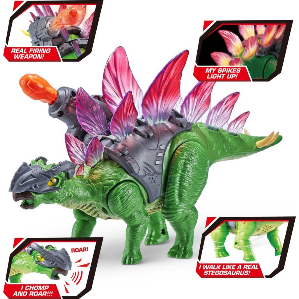 Zuru Robo Alive Stegosaurus + Light and Sound
