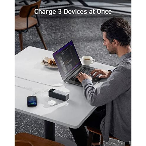Anker 737 24000 mAh Schwarz - Silber (A1289011) afbeelding 5