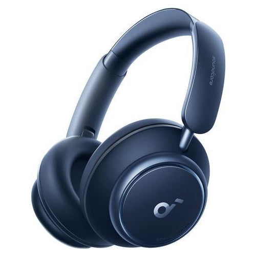 Anker Space Q45 Kopfhörer Verkabelt & Kabellos Kopfband Anrufe/Musik USB Typ-C Bluetooth Blau (A3040G31) afbeelding 1