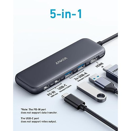 Anker - Dockingstation - USB-C - HDMI afbeelding 2