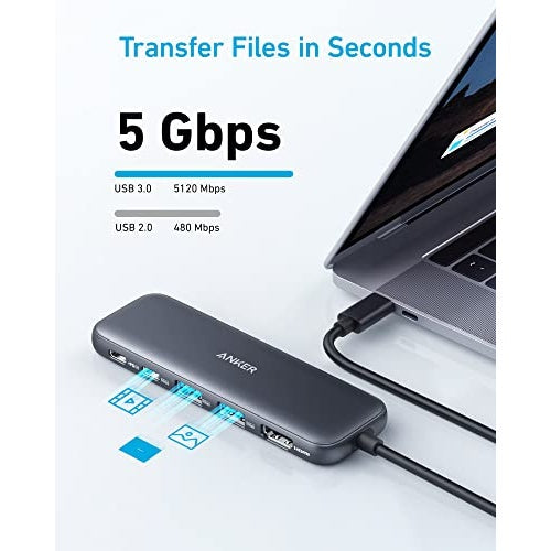 Anker - Dockingstation - USB-C - HDMI afbeelding 4