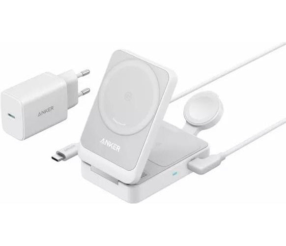 MAGGO 15W 3-IN-1 MAGNETSTATION WEISS (B2557321) afbeelding 1