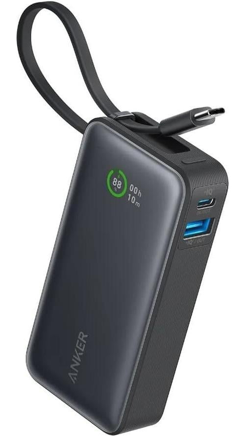 Anker Innovations 545 Nano Power Bank 10000mAh PD 30W 2C/2A waterproof - 10.000 mAh (A1259G11) afbeelding 1