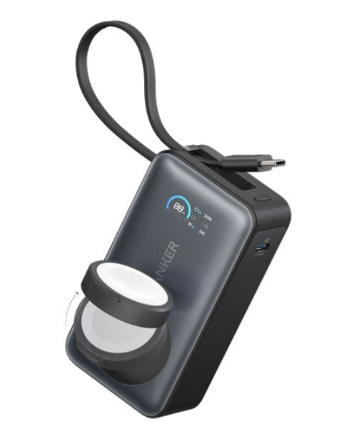 Anker Innovations MagGo PowerBank 10K 35W for Apple Watch black (A1657H11) afbeelding 1