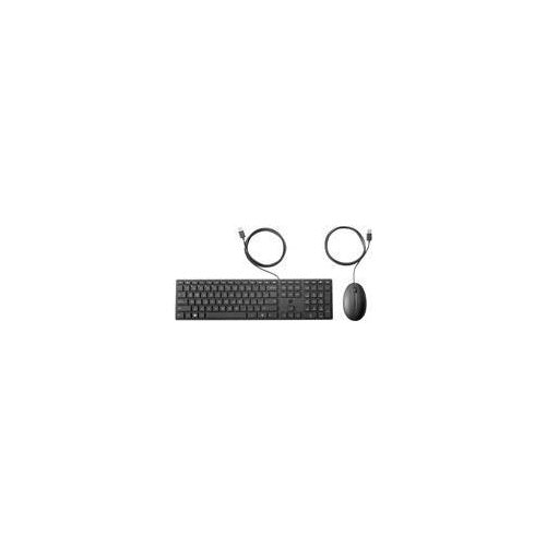 HP Desktop 320MK - Tastatur-und-Maus-Set - QWERTZ - Schweiz - für HP 34, EliteBook 830 G6, Presence Small Space Solution with Zoom Rooms (9SR36AA#UUZ) afbeelding 1
