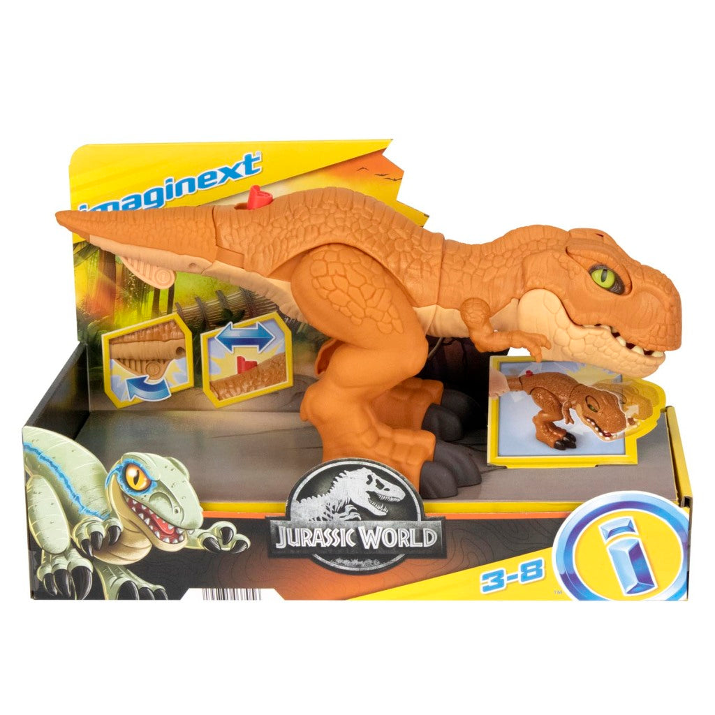 Imaginext Jurassic World Thrashin' Action T-Rex Dinosaur Figure