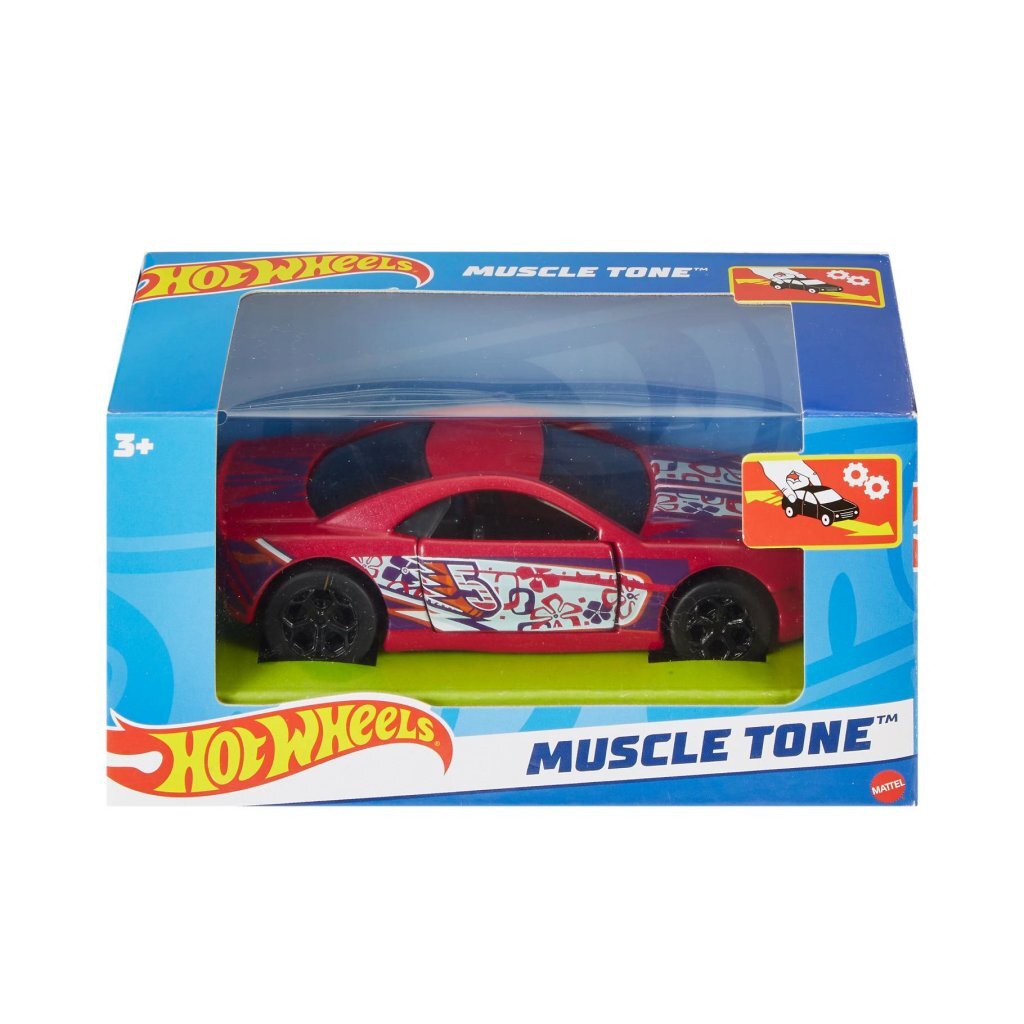 Hot Wheels Pull Back Cars 1:43 Assorted - Various Colors