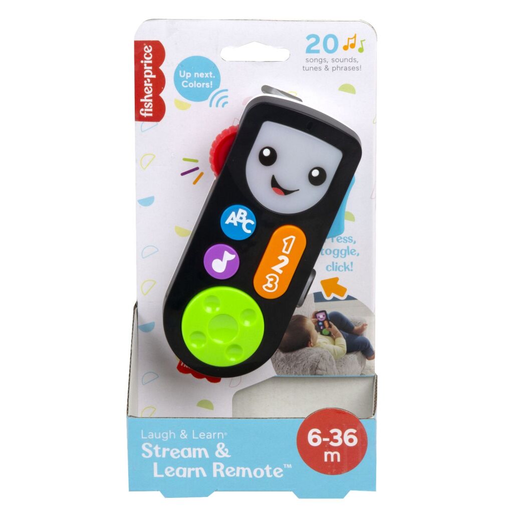 Fisher Price Stream and Learn Remote Control with Light and Sound