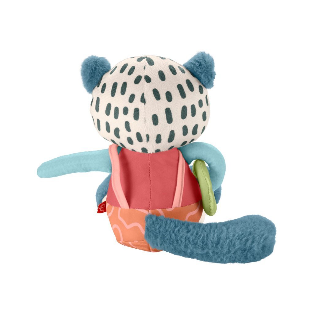 Fisher Price Plush Doll Snow Leopard - Planet Friends - Eco-Friendly - 3 Months+